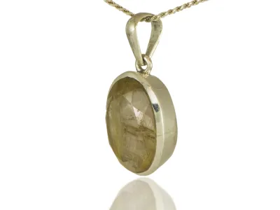 Rutilated Quartz Pendant