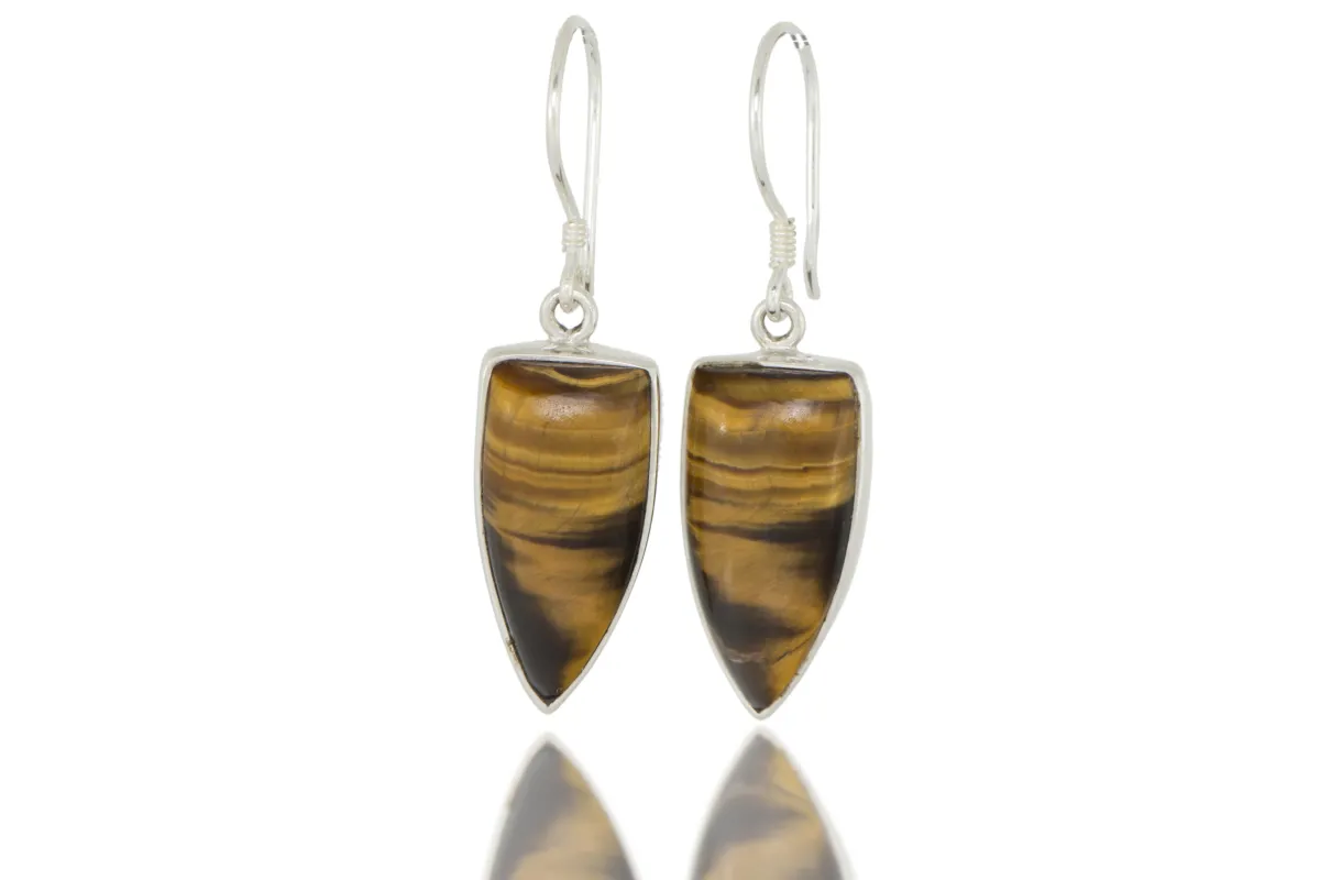 Tiger Eye Earrings