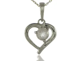 Rose Quartz Heart