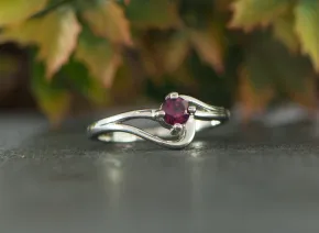 Rhodolite Ring