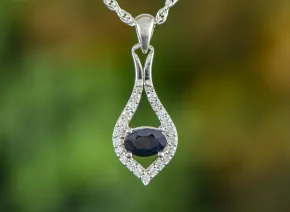 Sapphire Pendant