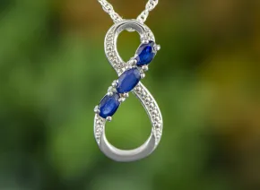 Sapphire Pendant