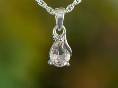 Morganite Pendant