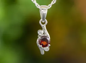 Garnet Pendant