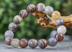 Agate Bracelet 12mm