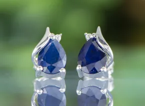 Sapphire Earrings