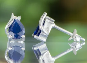 Sapphire Earrings