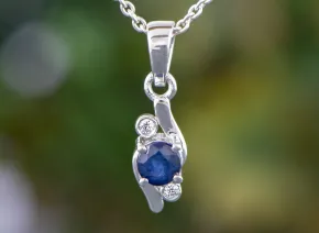 Sapphire Pendant