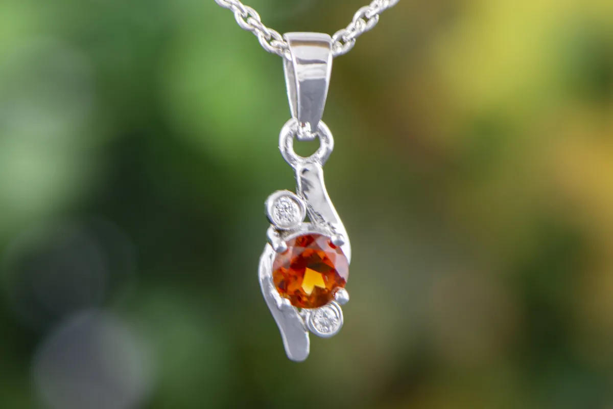 Madeira Citrine Pendant