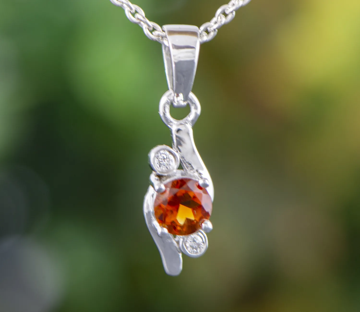 Madeira Citrine Pendant