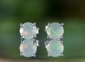 Opal Earrings 5mm