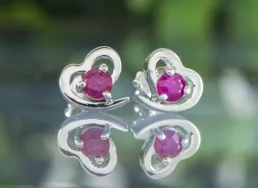 Ruby Earrings