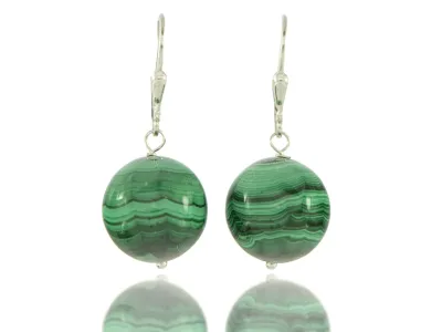 Malachite Earrings