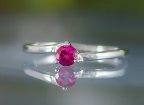 Rose Topaz Ring