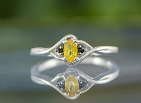 Yellow Sapphire Ring