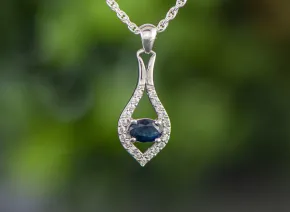 Sapphire Pendant