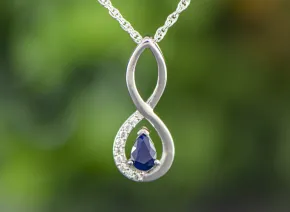 Sapphire Pendant