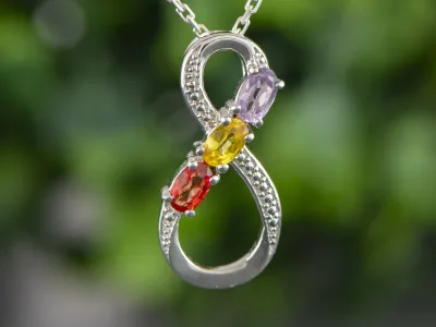 Sapphires Pendant
