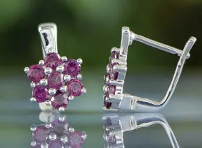 Garnet Earrings