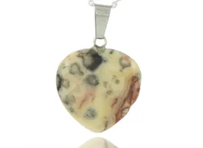 Picture Agate Heart