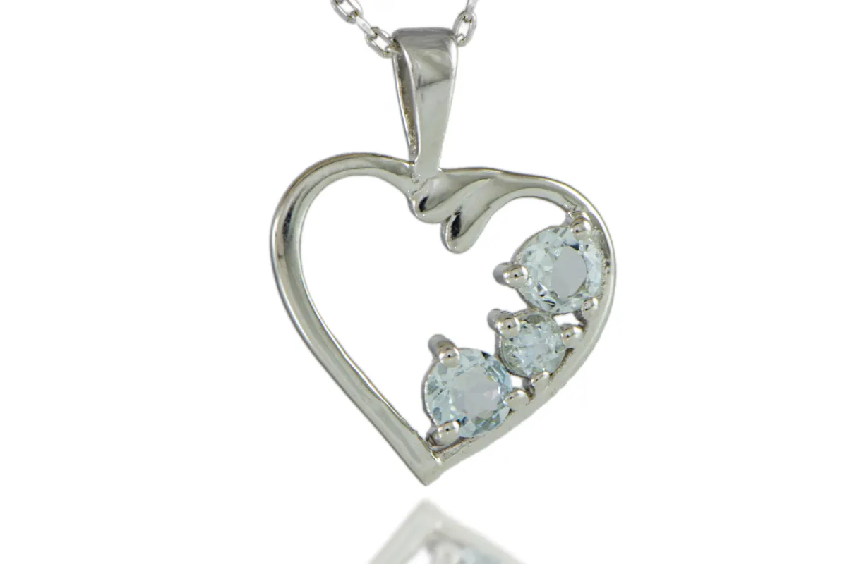 Aquamarine Heart