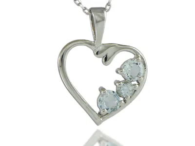Aquamarine Heart