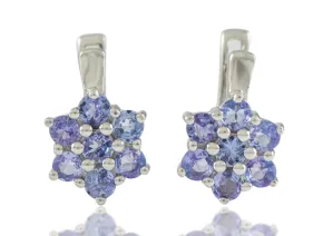 Tanzanite Earrings 3mm