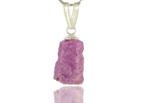 Pendant with Ruby Crystal