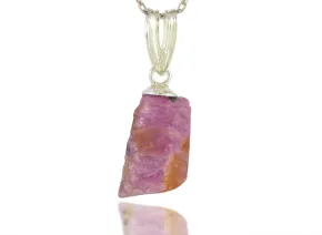 Pendant with Ruby Crystal