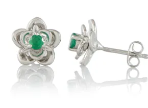 Green Agate Earrings