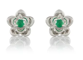 Green Agate Earrings