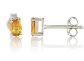 Yellow Sapphite Earrings