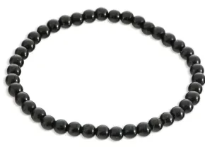 Black Tourmalines Bracelet 4mm