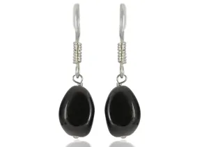 Black Tourmaline Earrings