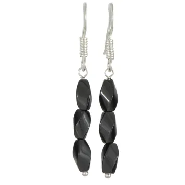 Black Tourmaline Earrings