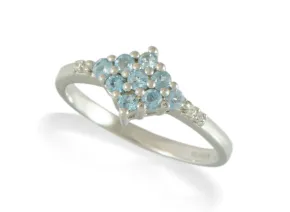 Blue Topaz Ring