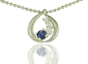 Blue Sapphire Pendant