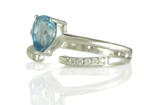 Blue Topaz Ring
