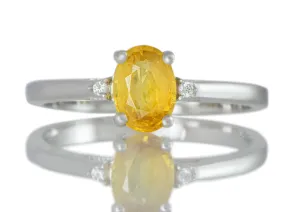 Yellow Sapphire Ring