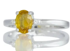 Yellow Sapphire Ring