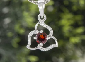 Garnet Pendant
