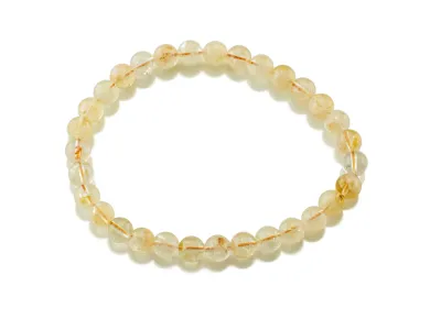 Citrine Bracelet 6mm