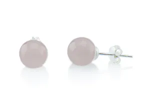 Earring with Rose Quartz