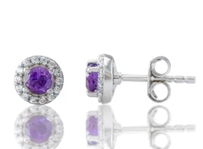 Amethystt Earrings