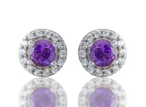 Amethystt Earrings