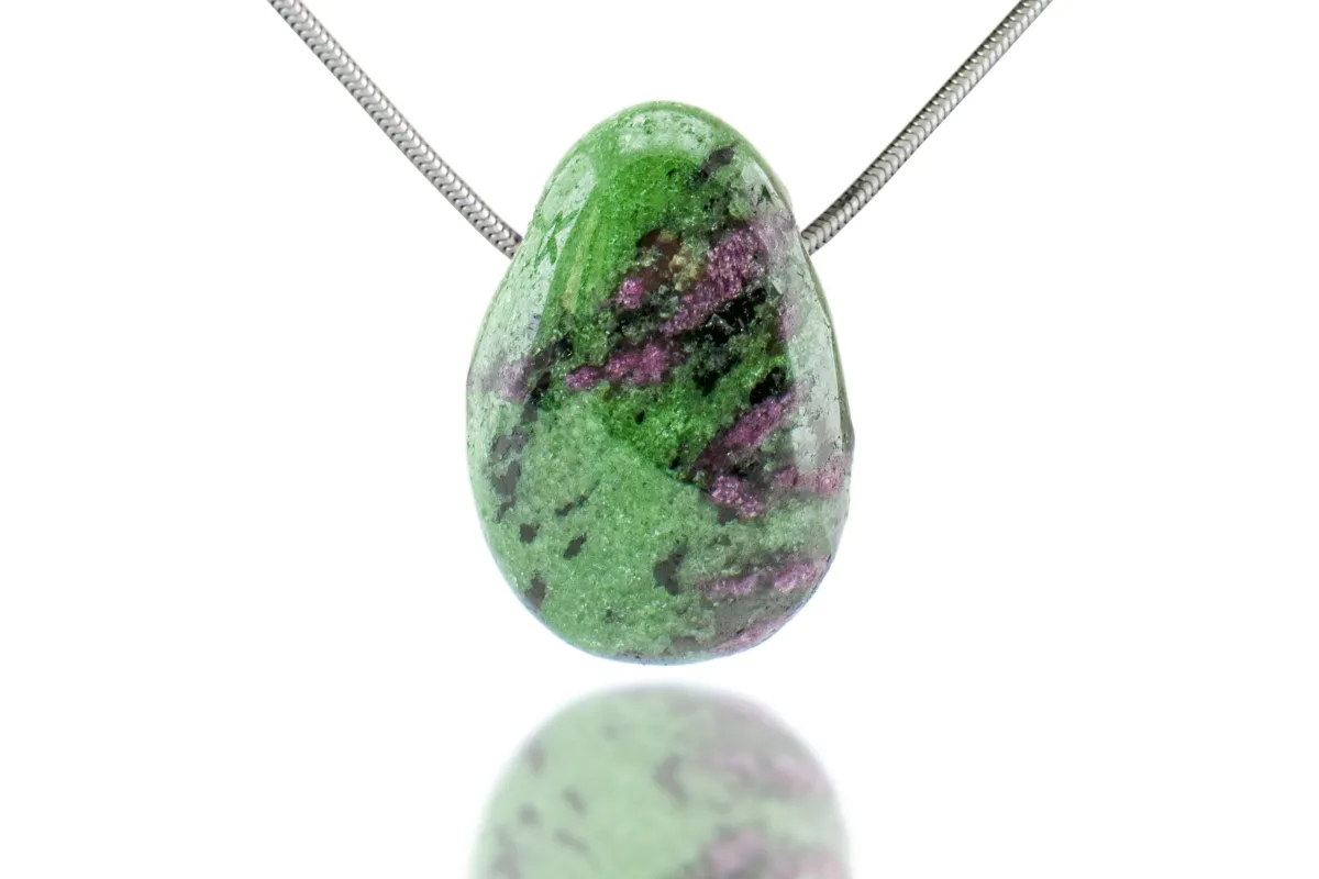 Ruby Coizite Pendant