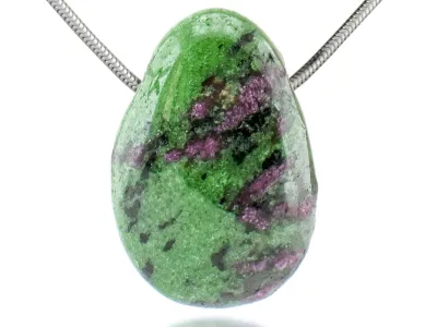 Ruby Coizite Pendant