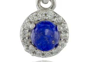 Silver pendant with Lapis