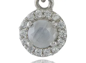 Silver pendant with Moonstone