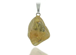 Rutilated Quartz Pendant
